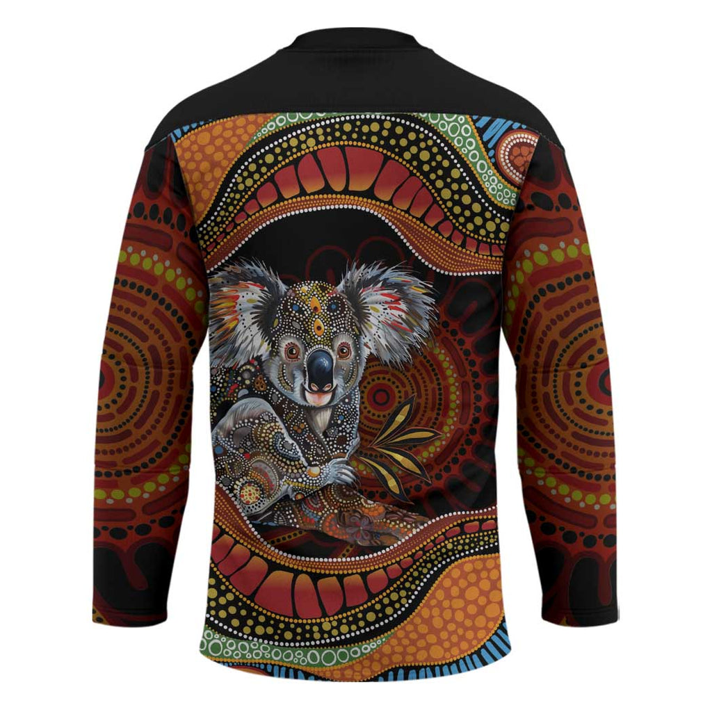 Indigenous Koala Australia Hockey Jersey Australian Aboriginal Art Proud