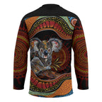 Indigenous Koala Australia Hockey Jersey Australian Aboriginal Art Proud