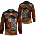 Indigenous Koala Australia Hockey Jersey Australian Aboriginal Art Proud