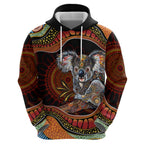Indigenous Koala Australia Hoodie Australian Aboriginal Art Proud