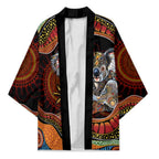 Indigenous Koala Australia Kimono Australian Aboriginal Art Proud