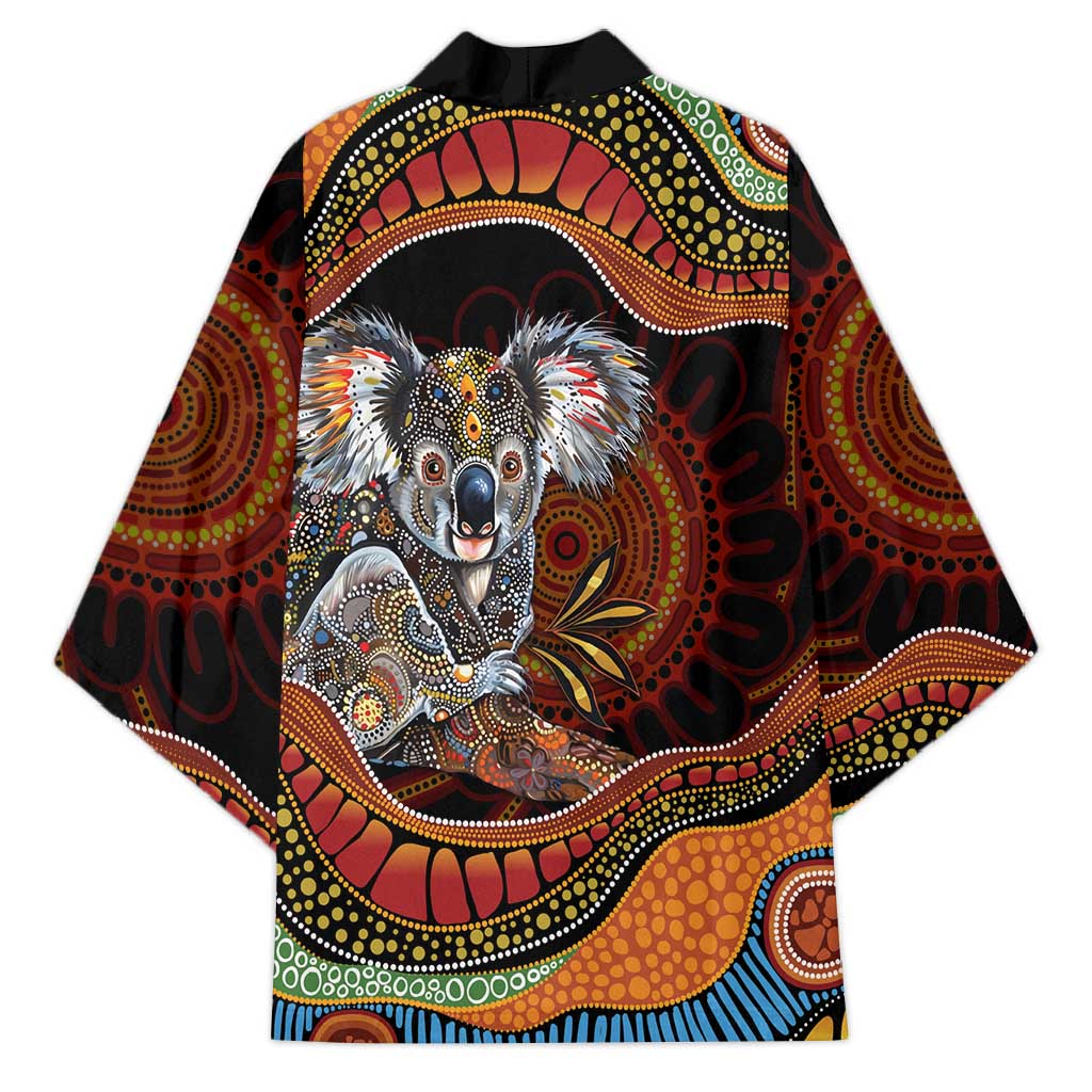 Indigenous Koala Australia Kimono Australian Aboriginal Art Proud