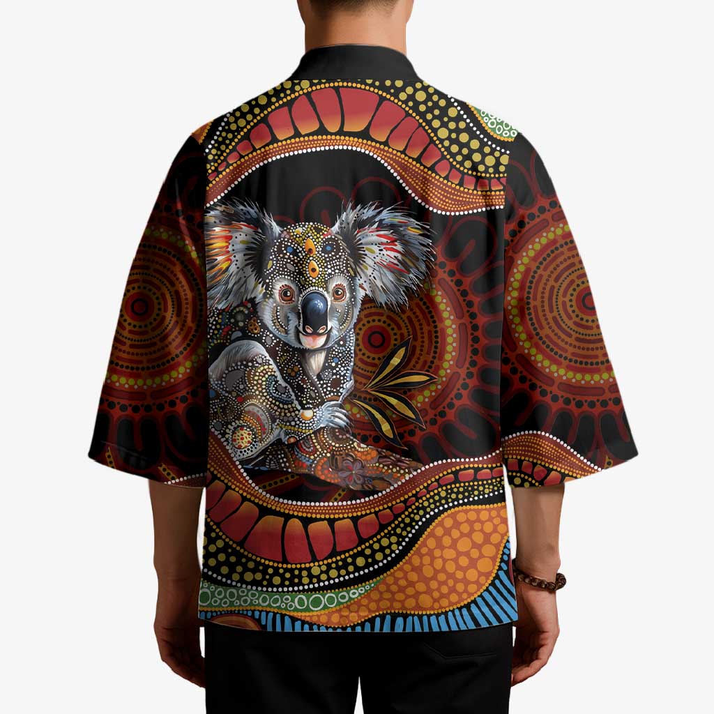Indigenous Koala Australia Kimono Australian Aboriginal Art Proud