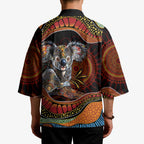 Indigenous Koala Australia Kimono Australian Aboriginal Art Proud