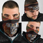 Indigenous Koala Australia Neck Gaiter Australian Aboriginal Art Proud