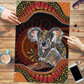 Indigenous Koala Australia Puzzle Australian Aboriginal Art Proud