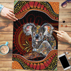 Indigenous Koala Australia Puzzle Australian Aboriginal Art Proud