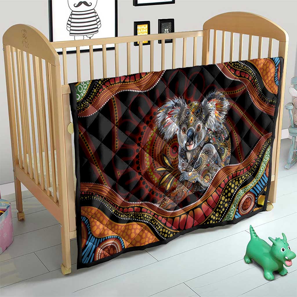 Indigenous Koala Australia Quilt Australian Aboriginal Art Proud