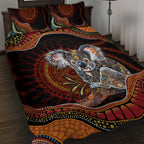 Indigenous Koala Australia Quilt Bed Set Australian Aboriginal Art Proud
