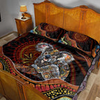 Indigenous Koala Australia Quilt Bed Set Australian Aboriginal Art Proud