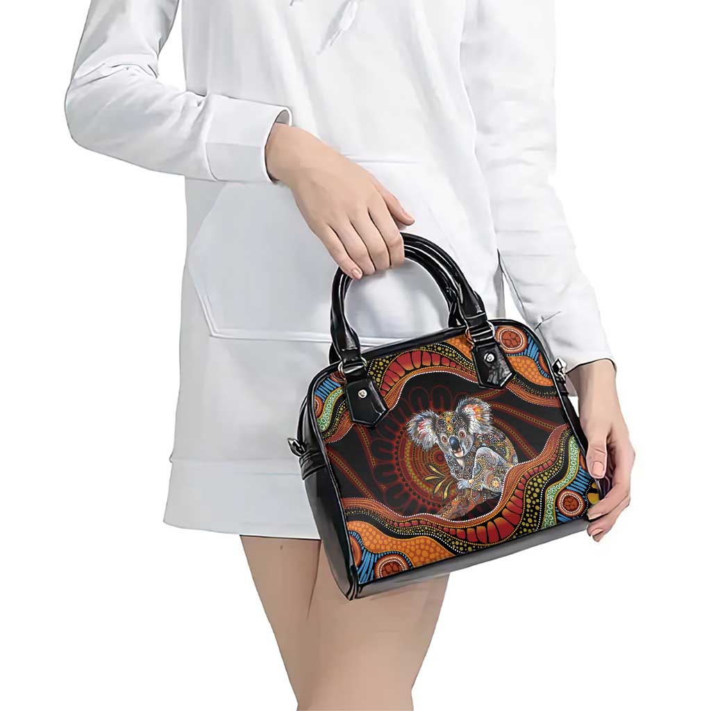 Indigenous Koala Australia Shoulder Handbag Australian Aboriginal Art Proud