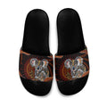 Indigenous Koala Australia Slide Sandals Australian Aboriginal Art Proud