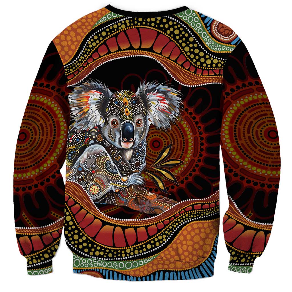 Indigenous Koala Australia Sweatshirt Australian Aboriginal Art Proud