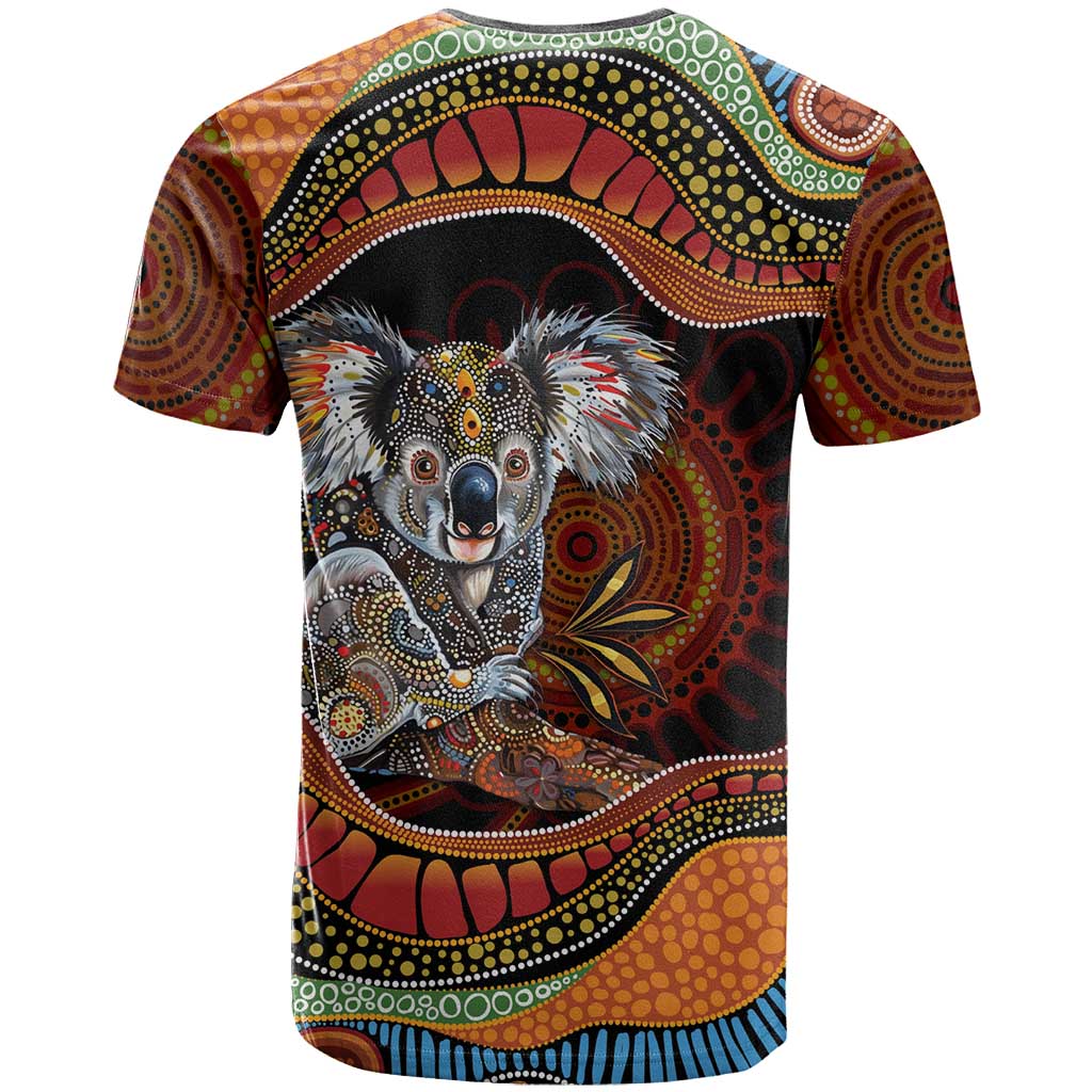 Indigenous Koala Australia T Shirt Australian Aboriginal Art Proud