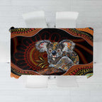 Indigenous Koala Australia Tablecloth Australian Aboriginal Art Proud