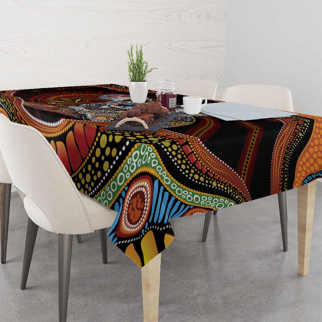 Indigenous Koala Australia Tablecloth Australian Aboriginal Art Proud