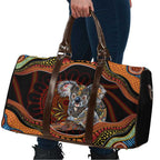 Indigenous Koala Australia Travel Bag Australian Aboriginal Art Proud