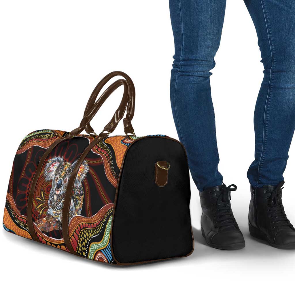 Indigenous Koala Australia Travel Bag Australian Aboriginal Art Proud
