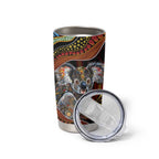 Indigenous Koala Australia Tumbler Cup Australian Aboriginal Art Proud