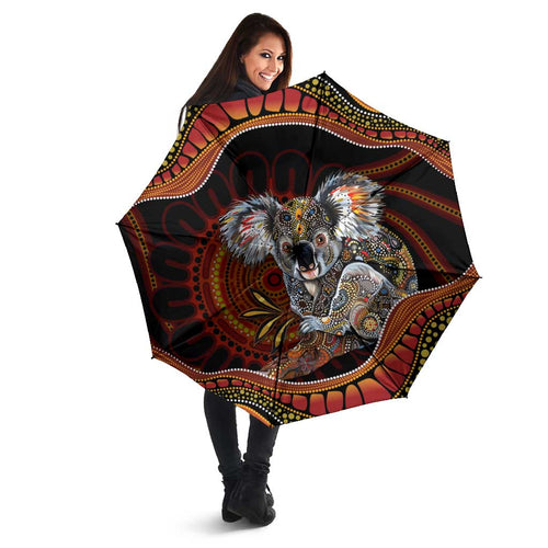 Indigenous Koala Australia Umbrella Australian Aboriginal Art Proud