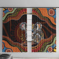 Indigenous Koala Australia Window Curtain Australian Aboriginal Art Proud