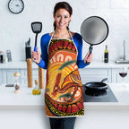 Indigenous Emu Australia Apron Australian Bottlebrushes Aboriginal Art Proud