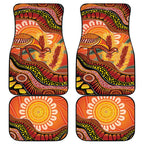 Indigenous Emu Australia Car Mats Australian Bottlebrushes Aboriginal Art Proud