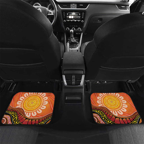 Indigenous Emu Australia Car Mats Australian Bottlebrushes Aboriginal Art Proud