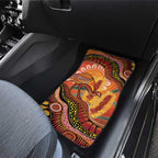 Indigenous Emu Australia Car Mats Australian Bottlebrushes Aboriginal Art Proud