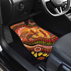 Indigenous Emu Australia Car Mats Australian Bottlebrushes Aboriginal Art Proud