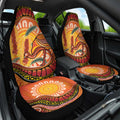 Indigenous Emu Australia Car Seat Cover Australian Bottlebrushes Aboriginal Art Proud