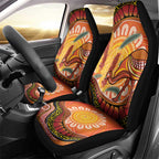 Indigenous Emu Australia Car Seat Cover Australian Bottlebrushes Aboriginal Art Proud