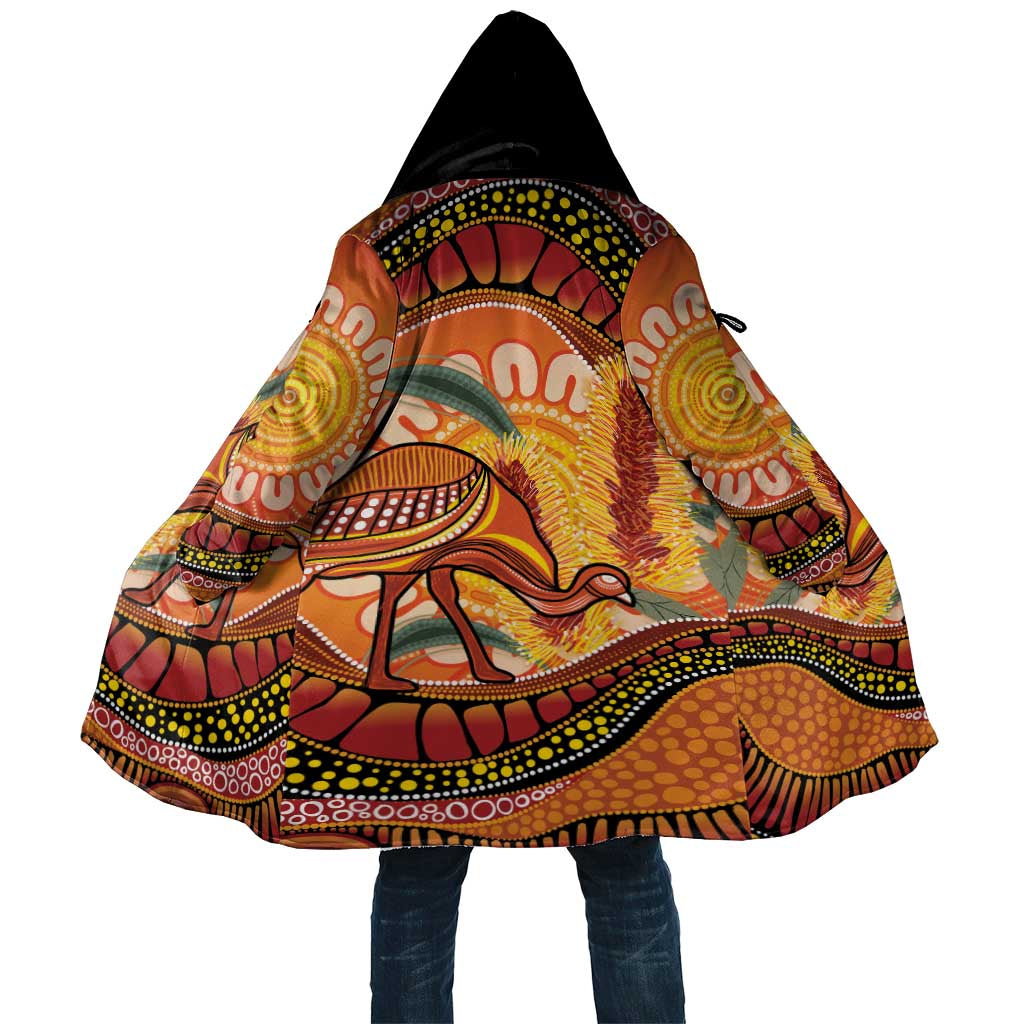 Indigenous Emu Australia Cloak Australian Bottlebrushes Aboriginal Art Proud