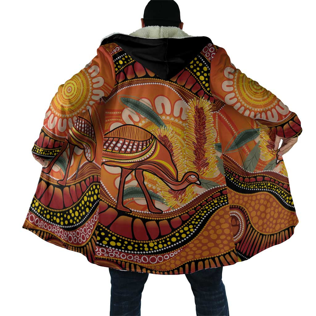 Indigenous Emu Australia Cloak Australian Bottlebrushes Aboriginal Art Proud