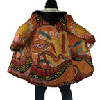 Indigenous Emu Australia Cloak Australian Bottlebrushes Aboriginal Art Proud