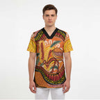 Indigenous Emu Australia Scrub Top Australian Bottlebrushes Aboriginal Art Proud