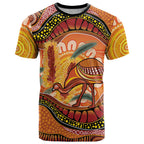 Indigenous Emu Australia T Shirt Australian Bottlebrushes Aboriginal Art Proud
