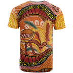 Indigenous Emu Australia T Shirt Australian Bottlebrushes Aboriginal Art Proud