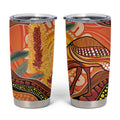Indigenous Emu Australia Tumbler Cup Australian Bottlebrushes Aboriginal Art Proud