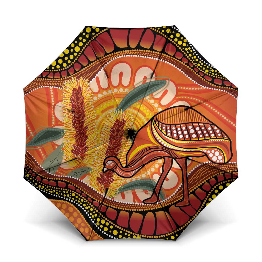 Indigenous Emu Australia Umbrella Australian Bottlebrushes Aboriginal Art Proud