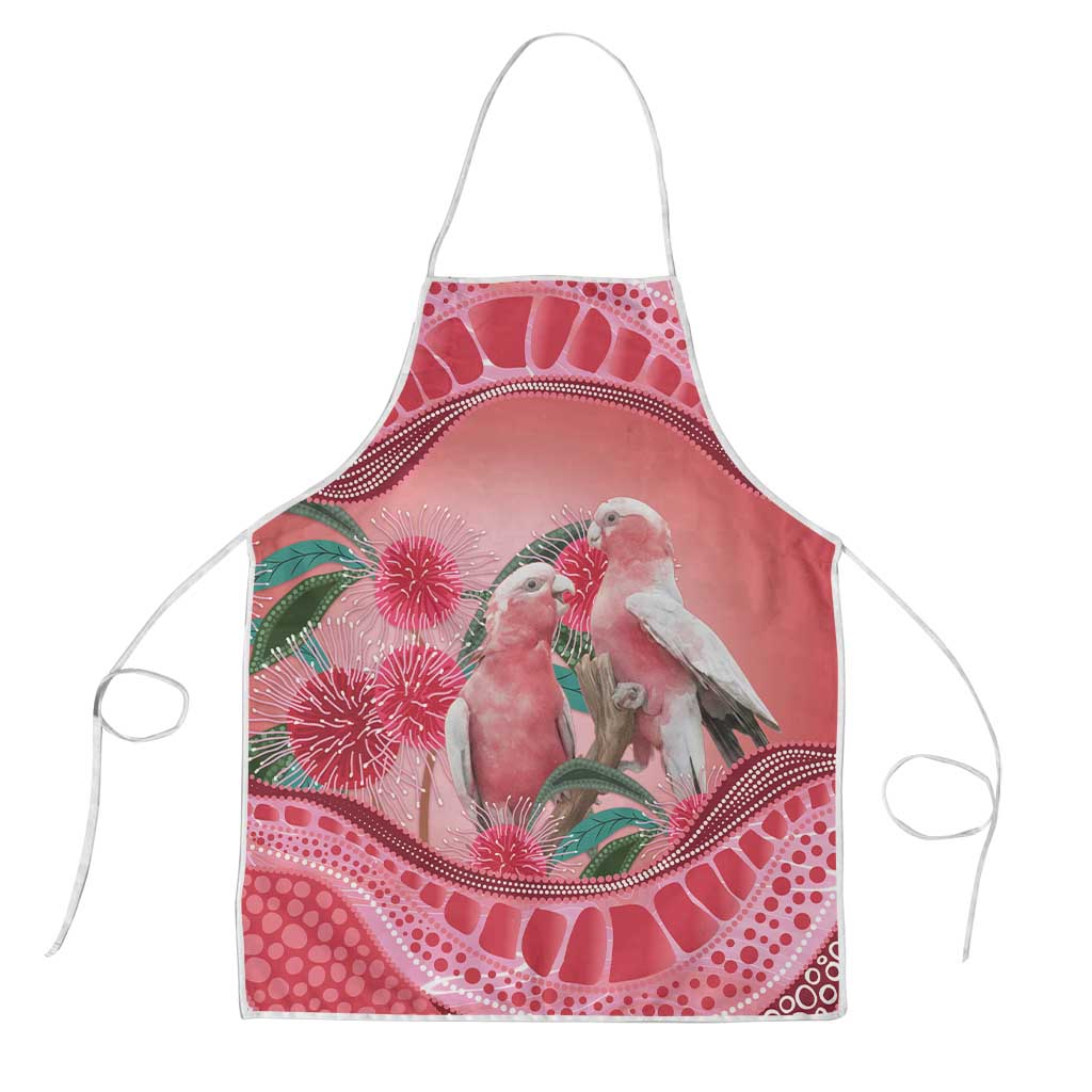 Indigenous Pink Galah Australia Apron Australian Hakea Aboriginal Art Proud