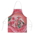 Indigenous Pink Galah Australia Apron Australian Hakea Aboriginal Art Proud