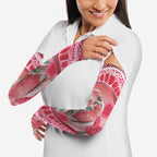 Indigenous Pink Galah Australia Arm Sleeves Australian Hakea Aboriginal Art Proud