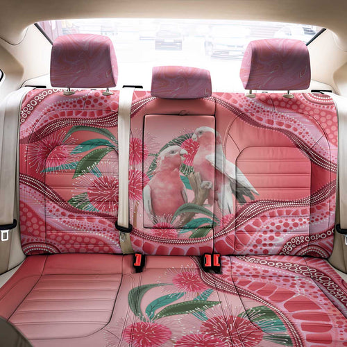 Indigenous Pink Galah Australia Back Car Seat Cover Australian Hakea Aboriginal Art Proud