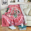 Indigenous Pink Galah Australia Blanket Australian Hakea Aboriginal Art Proud