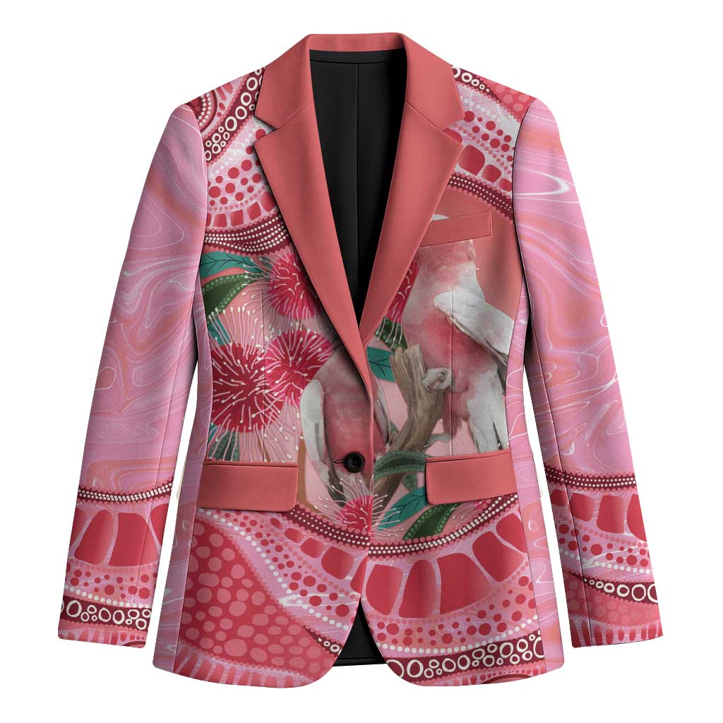 Indigenous Pink Galah Australia Blazer Australian Hakea Aboriginal Art Proud
