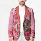 Indigenous Pink Galah Australia Blazer Australian Hakea Aboriginal Art Proud