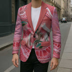 Indigenous Pink Galah Australia Blazer Australian Hakea Aboriginal Art Proud