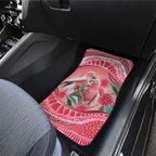 Indigenous Pink Galah Australia Car Mats Australian Hakea Aboriginal Art Proud
