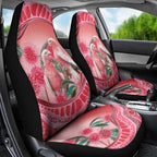 Indigenous Pink Galah Australia Car Seat Cover Australian Hakea Aboriginal Art Proud